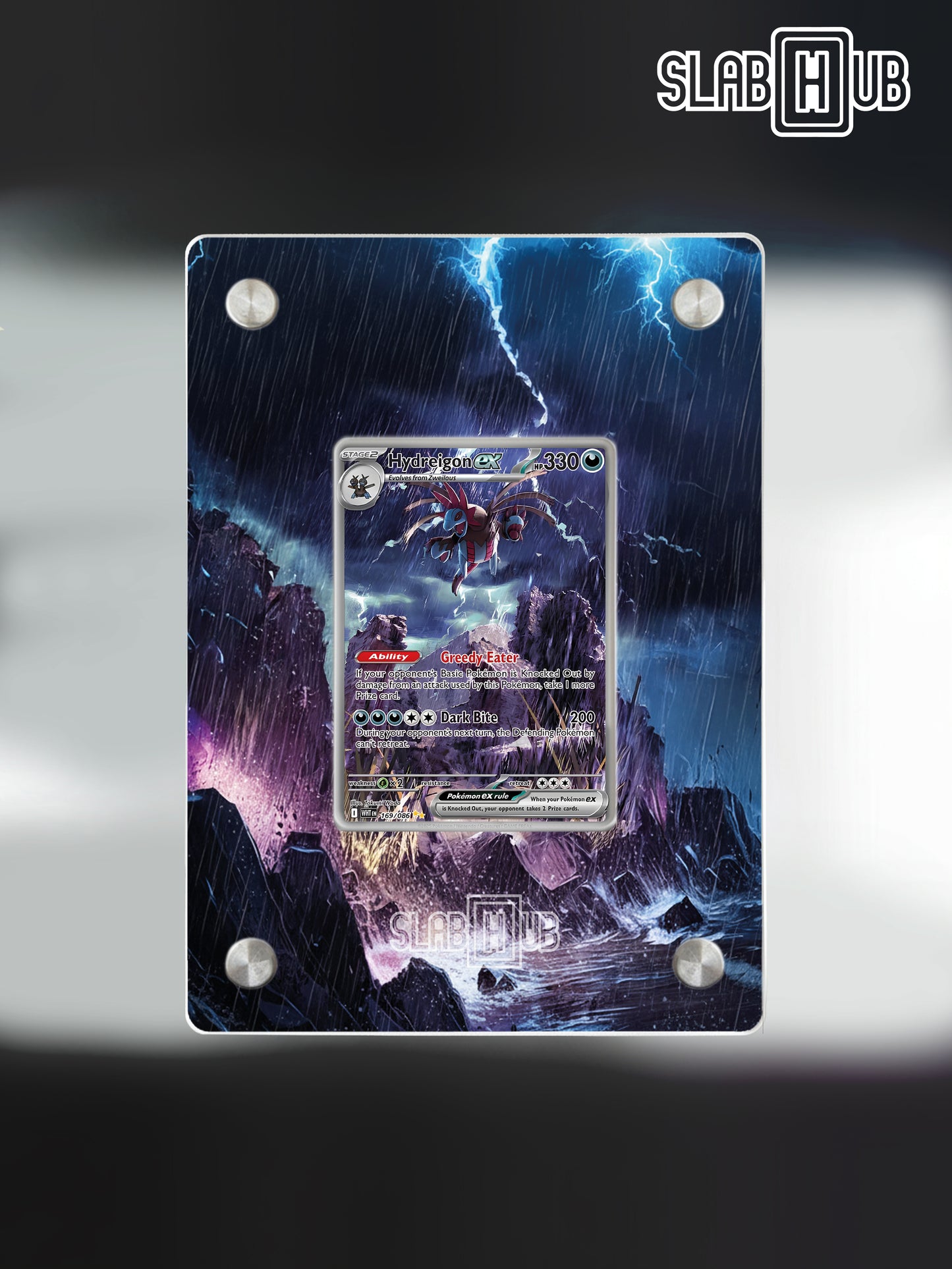Hydreigon ex WHT 169/86 | White Flare | Slab Hub Edition