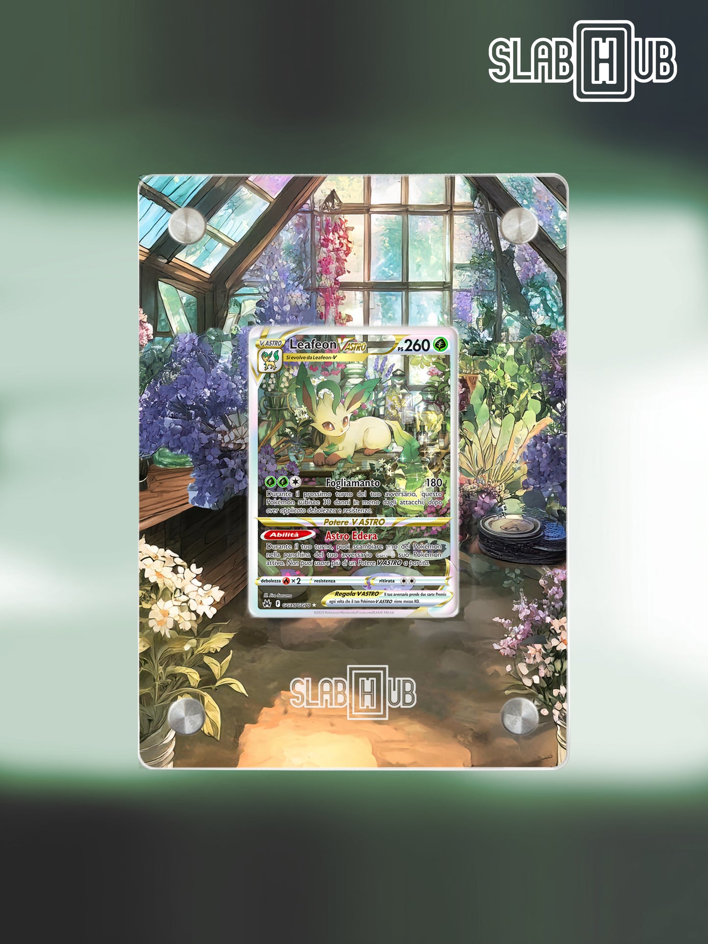 Leafeon V STAR CRZ GG35/GG70 | Crown Zenit | Slab Hub Edition
