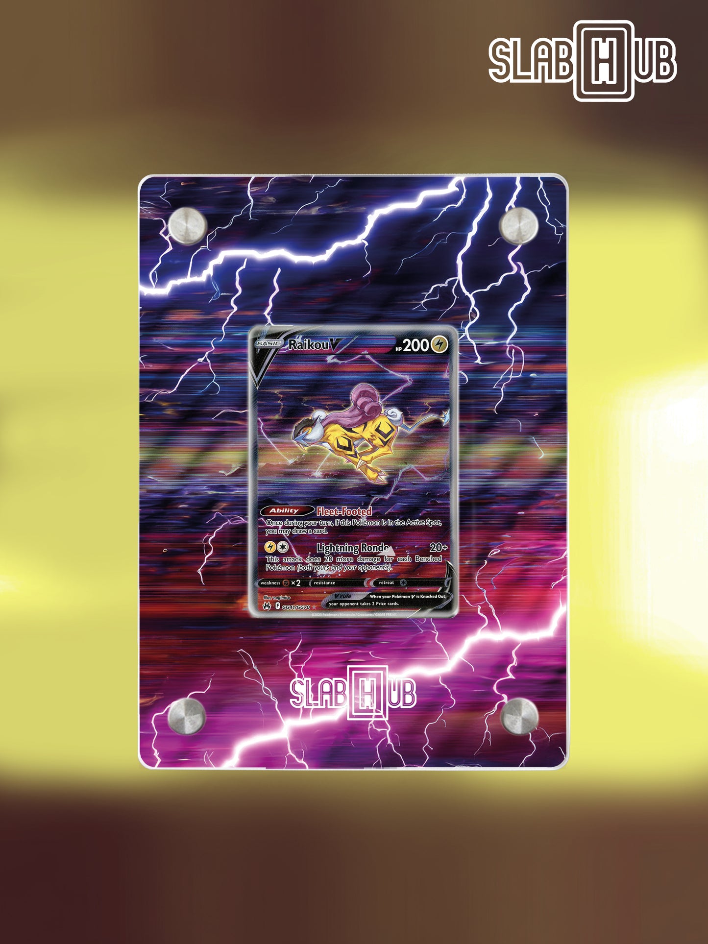 Raikou V CRZ GG41/GG70 | Crown Zenit | Slab Hub Edition