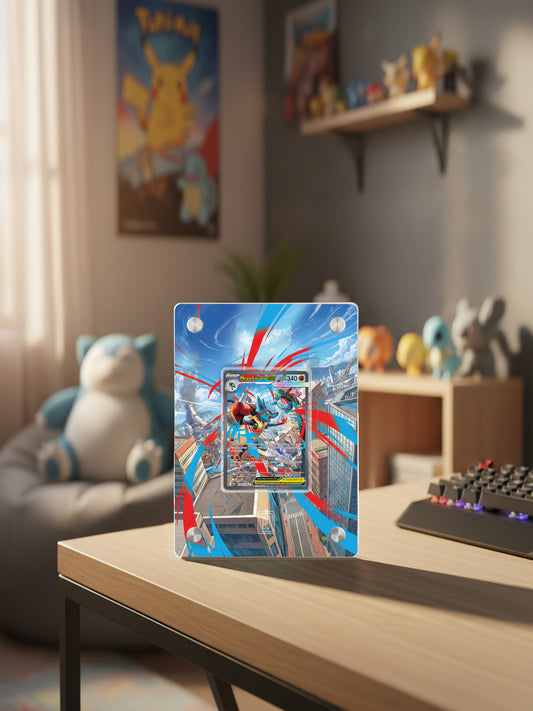 Mega Lucario | SlabHub Display Frame