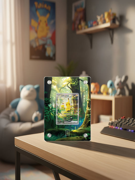 Pikachu ex | SlabHub Display Frame