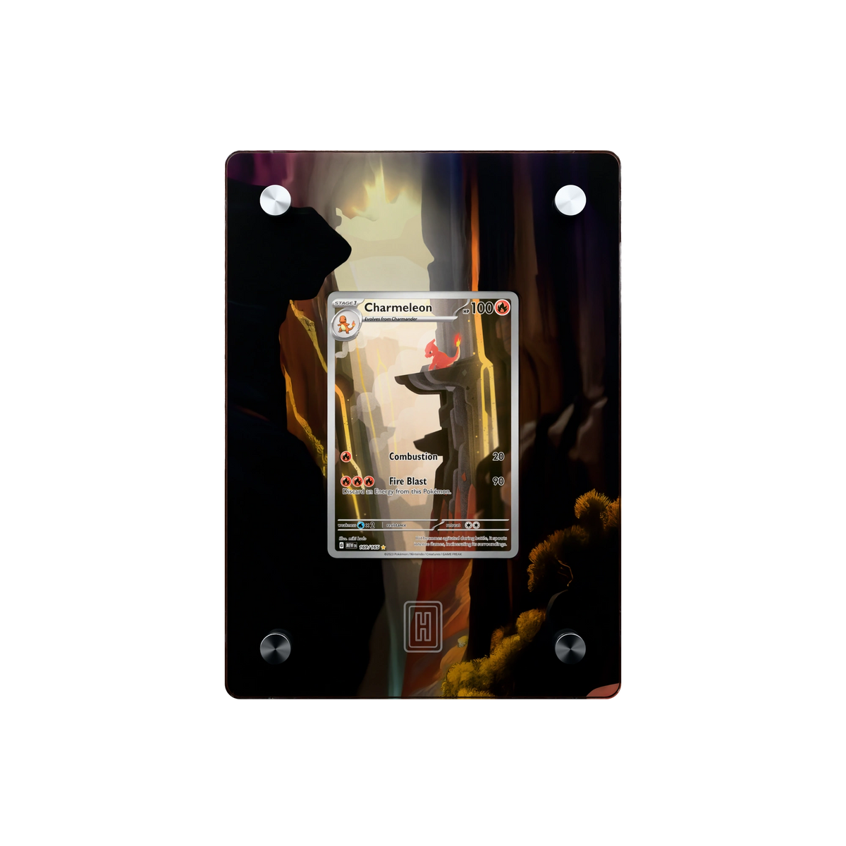 Charmeleon SlabHub display frame – front view