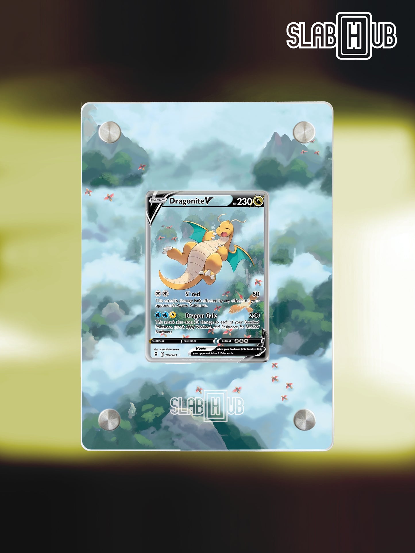 Dragonite V EVS 192/203 | Evolving Skies | Slab Hub Edition