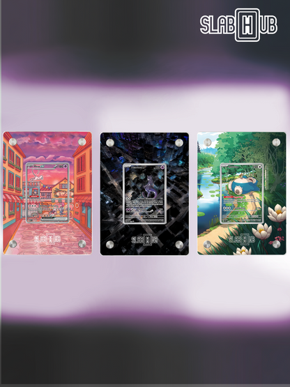 🌠 The Mew, Mewtwo & Snorlax Trio | SV Black Star Promos | Slab Hub Edition