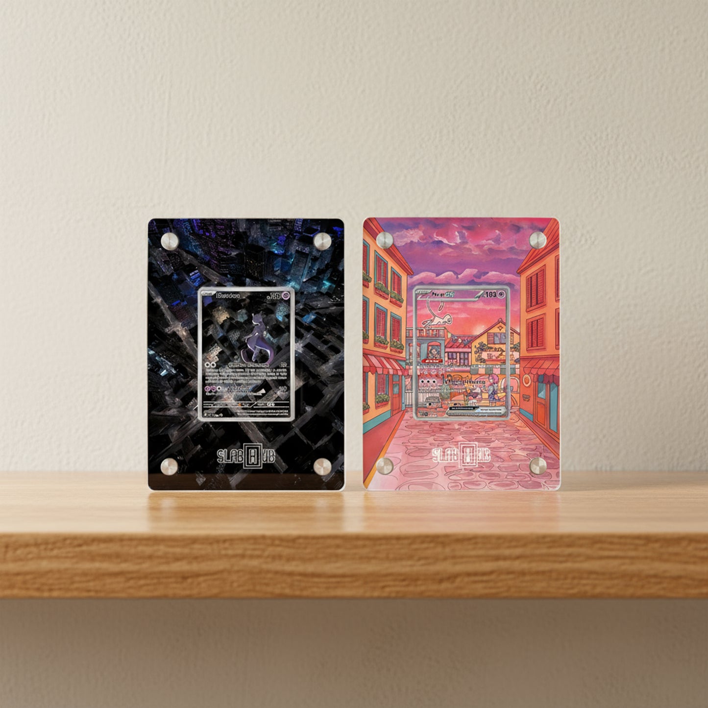 🌌 The Mew & Mewtwo Duo | SV Black Star Promos | Slab Hub Edition