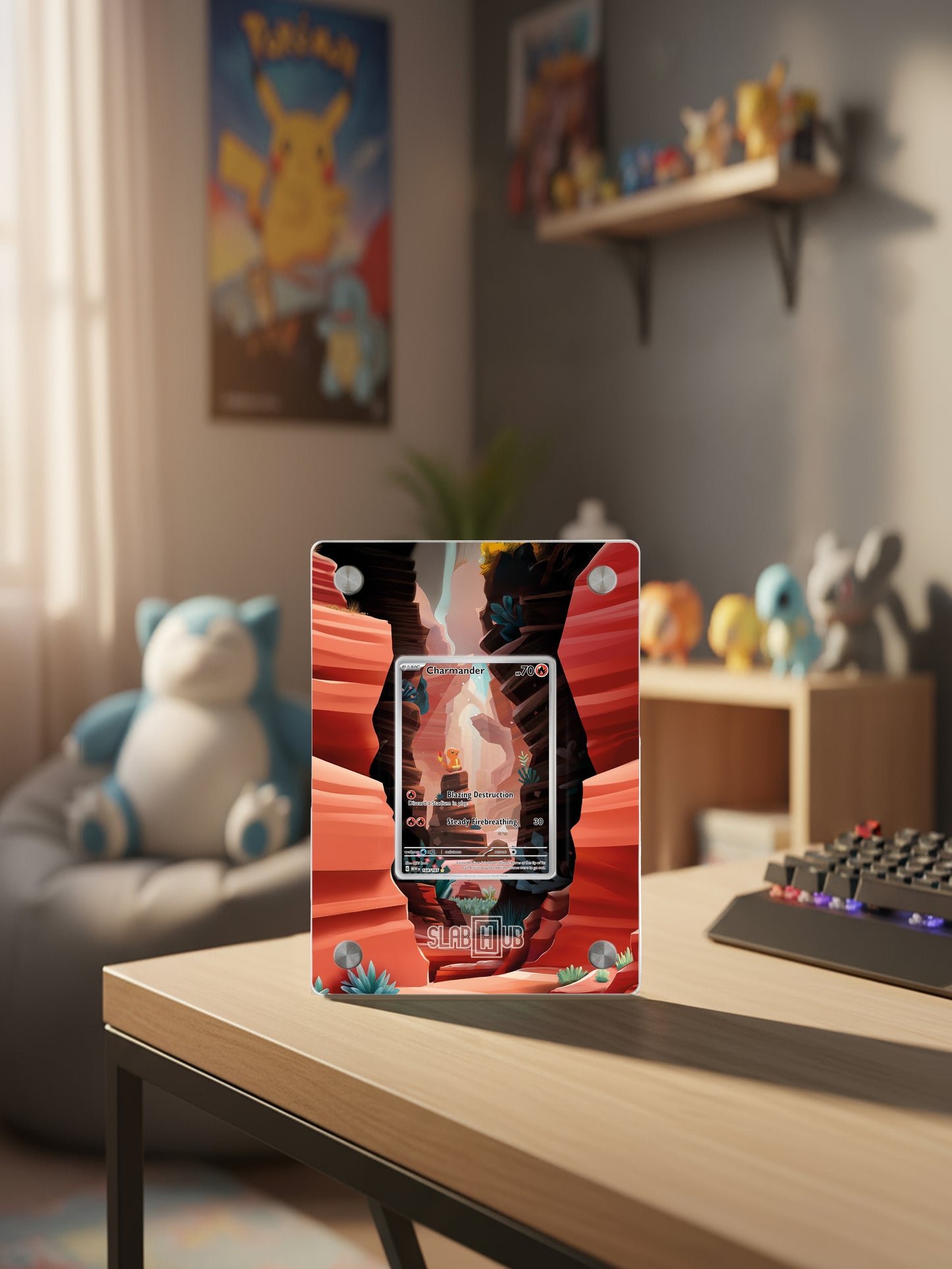 Charmender MEW 168/165 | 151 | Slab Hub Edition