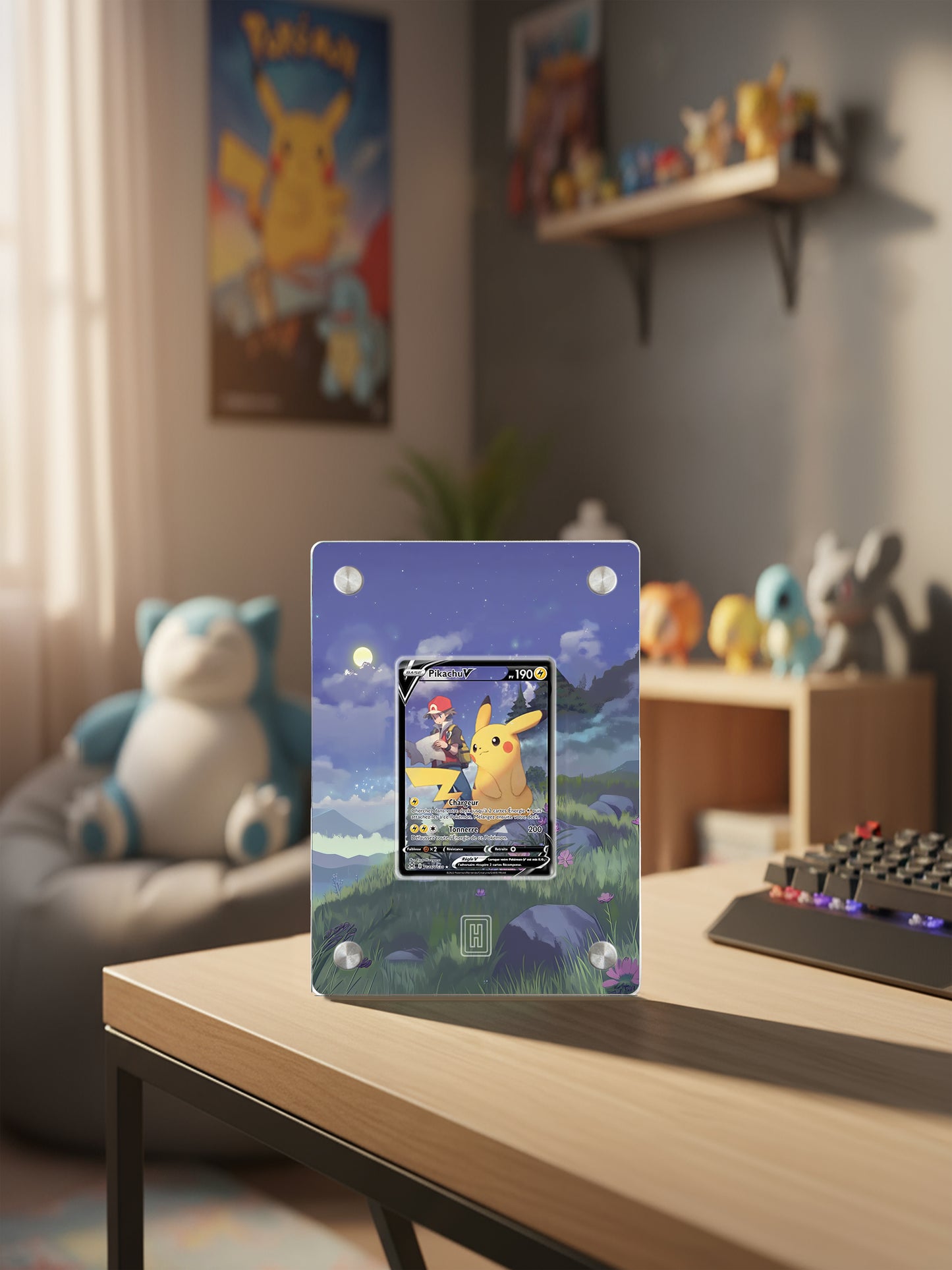 Pikachu V | SlabHub Display Frame