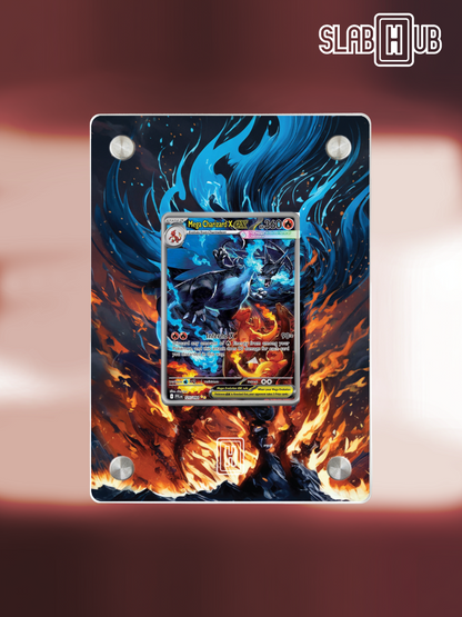 Mega Charizard X | SlabHub Display Frame