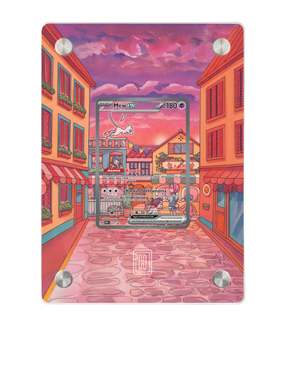 🌌 The Mew & Mewtwo Duo | SlabHub Display Frame Bundle
