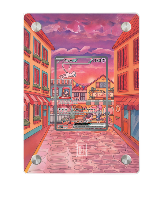 🌌 The Mew & Mewtwo Duo | SlabHub Display Frame Bundle