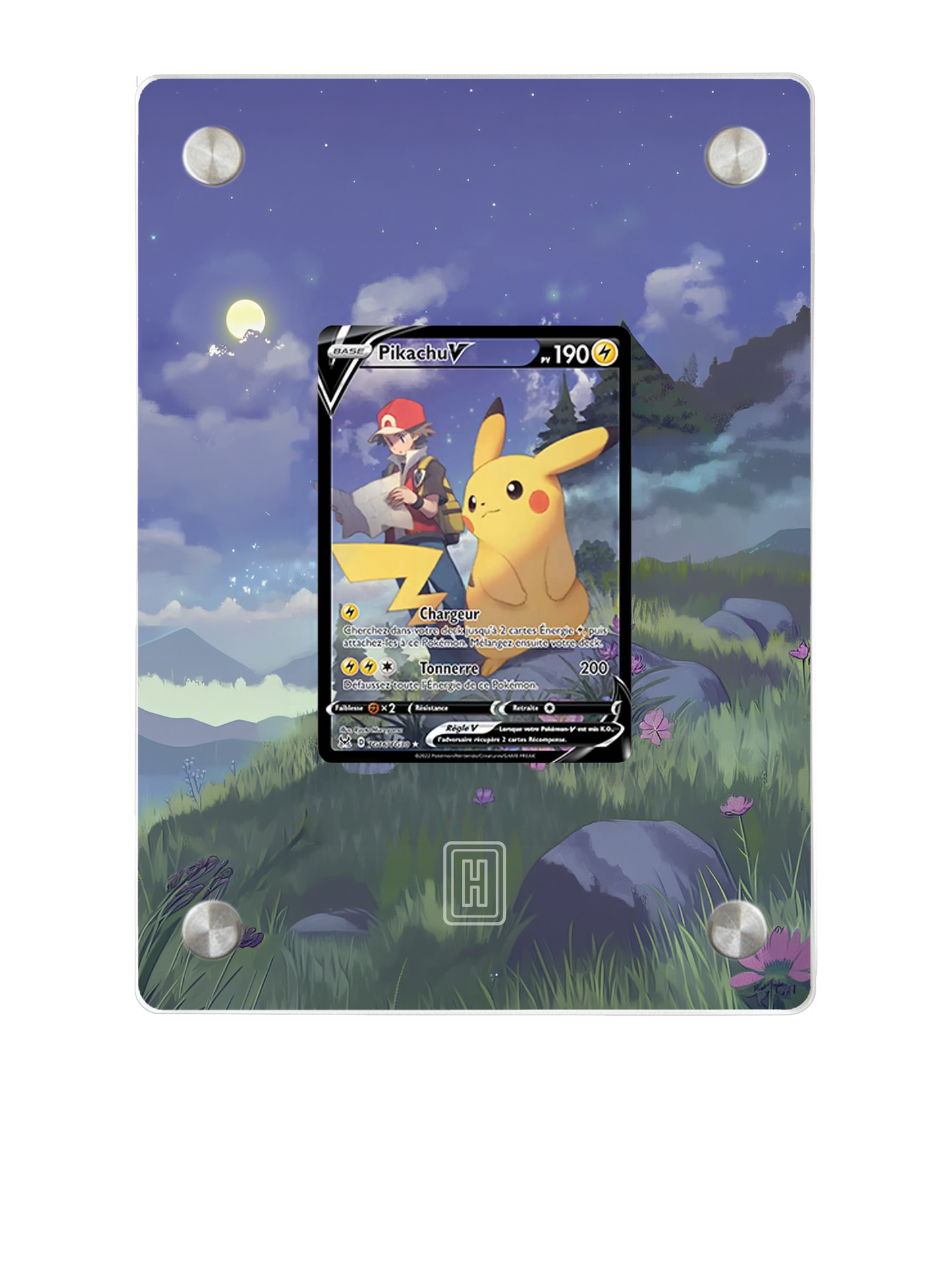 Pikachu V | SlabHub Display Frame