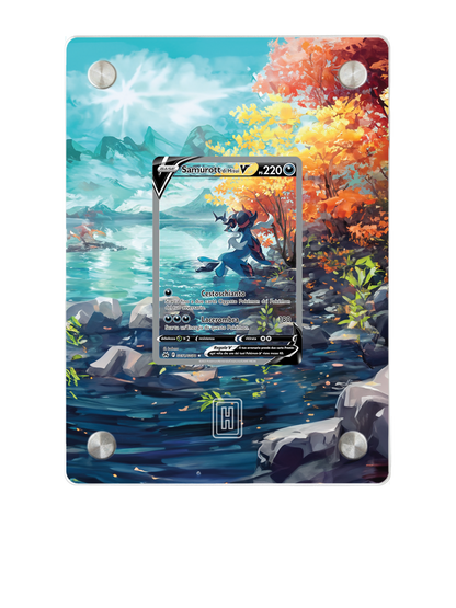 Hisuian Samurott V | SlabHub Display Frame