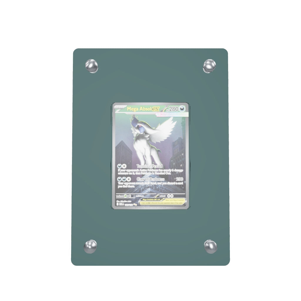 Mega Absol ex SlabHub display frame – interactive 3D model