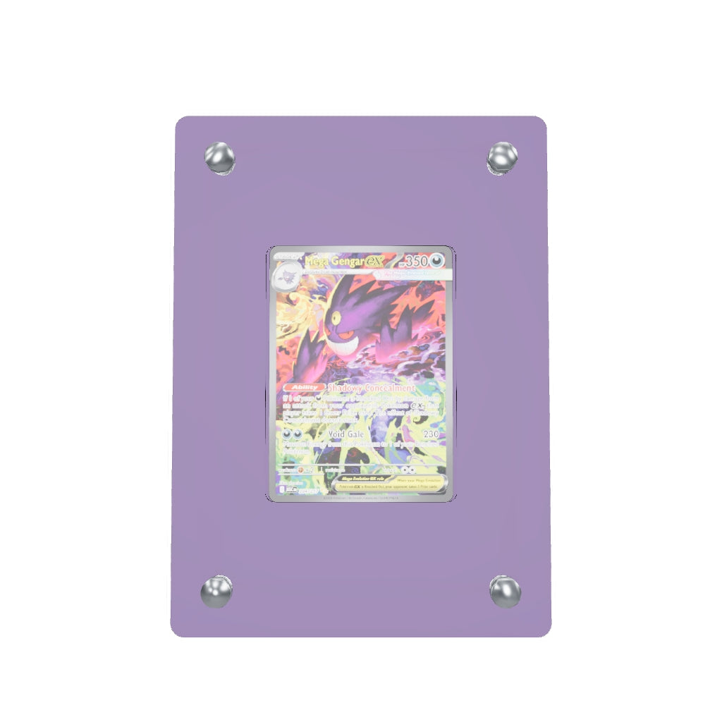 Mega Gengar ex SlabHub display frame – interactive 3D model