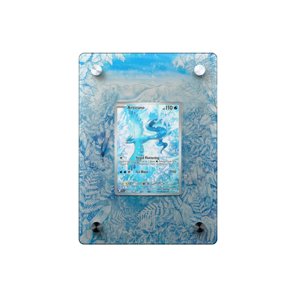 Articuno SlabHub display frame – front view