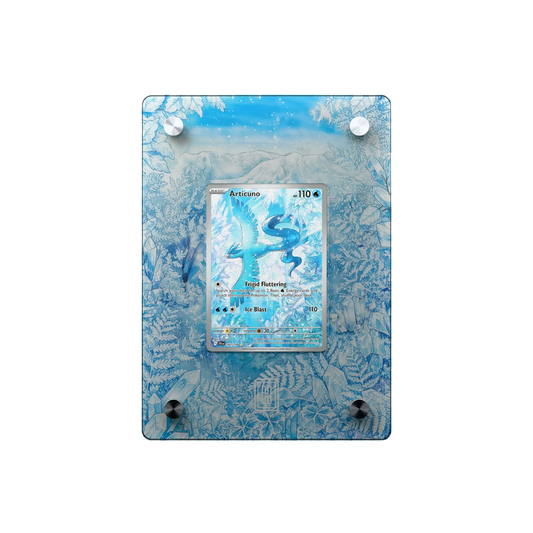 Articuno SlabHub display frame – front view