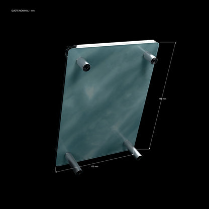 Articuno SlabHub display frame – back perspective view