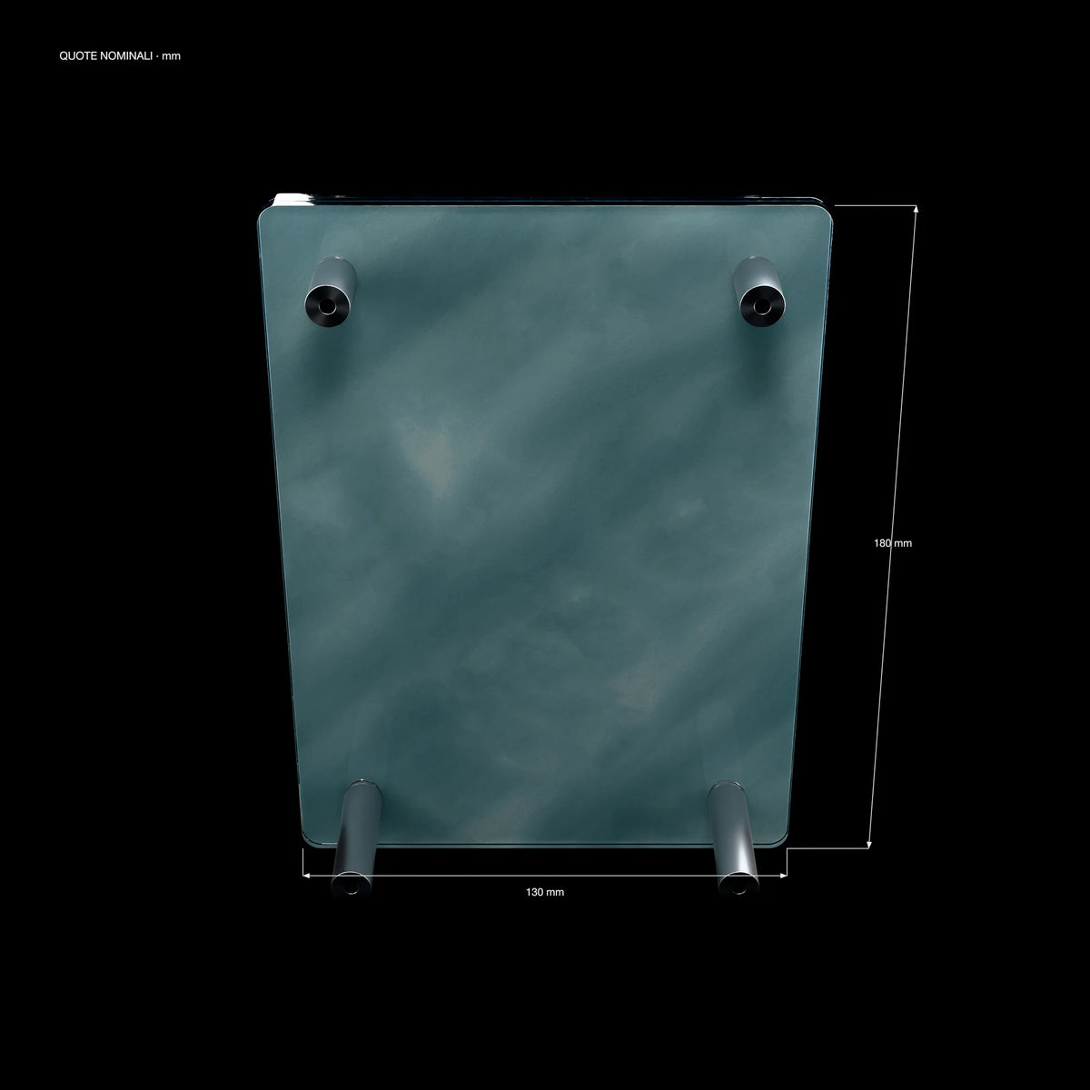 Blastoise ex SlabHub display frame – back view