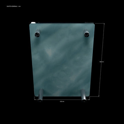 Blastoise ex SlabHub display frame – back view