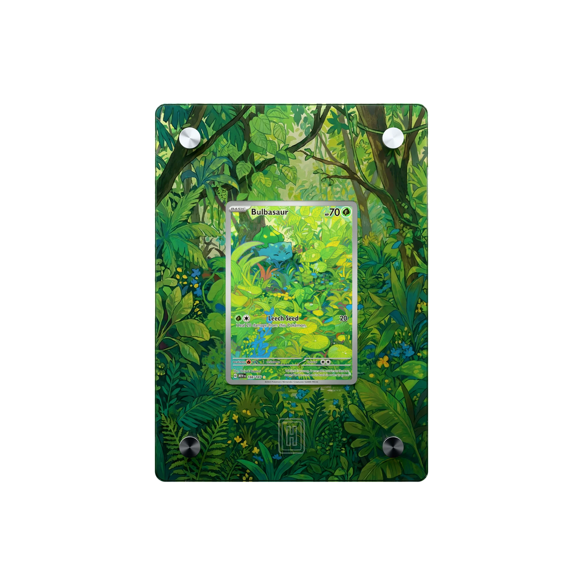 Bulbasaur SlabHub display frame – front view