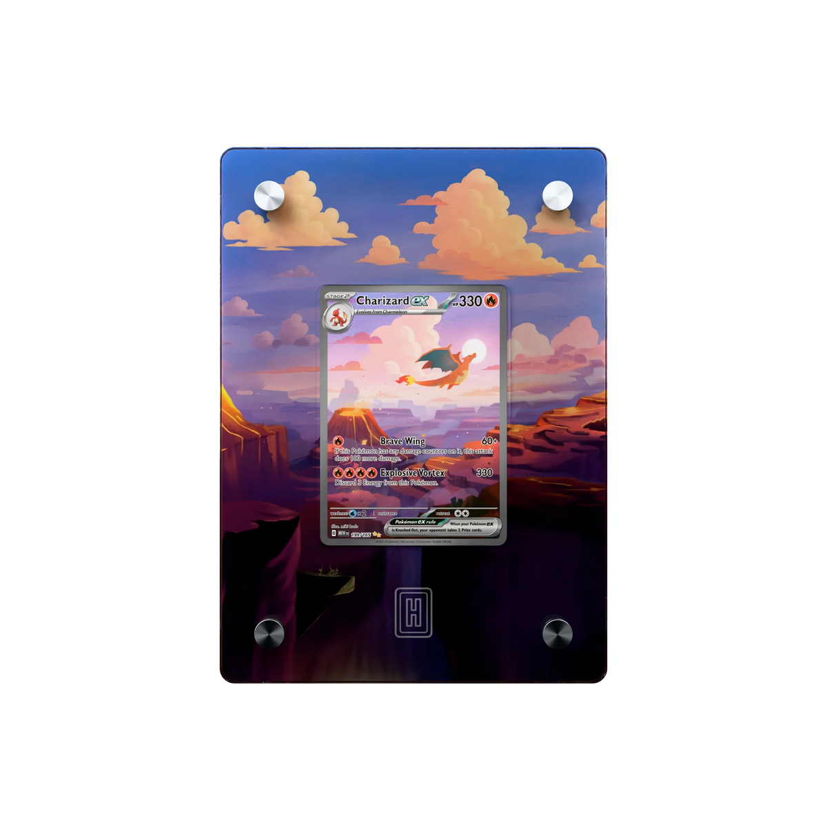 Cornice SlabHub Charizard ex – vista frontale