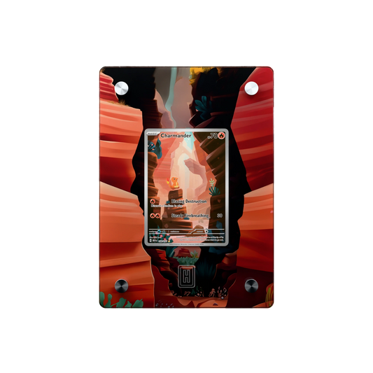 Charmander SlabHub display frame – front view