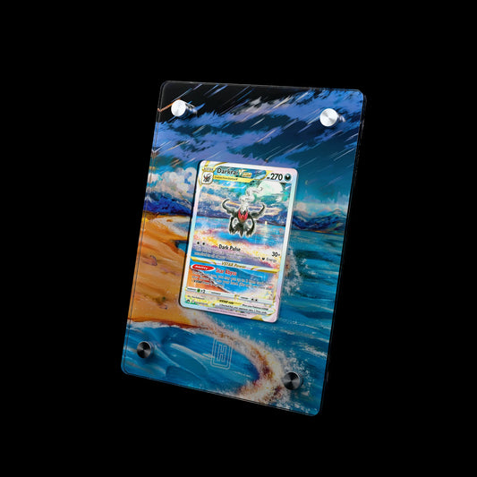 Darkrai VSTAR SlabHub display frame – three-quarter view