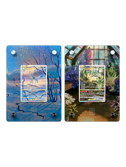 The Elemental Duo SlabHub display frame bundle – front view