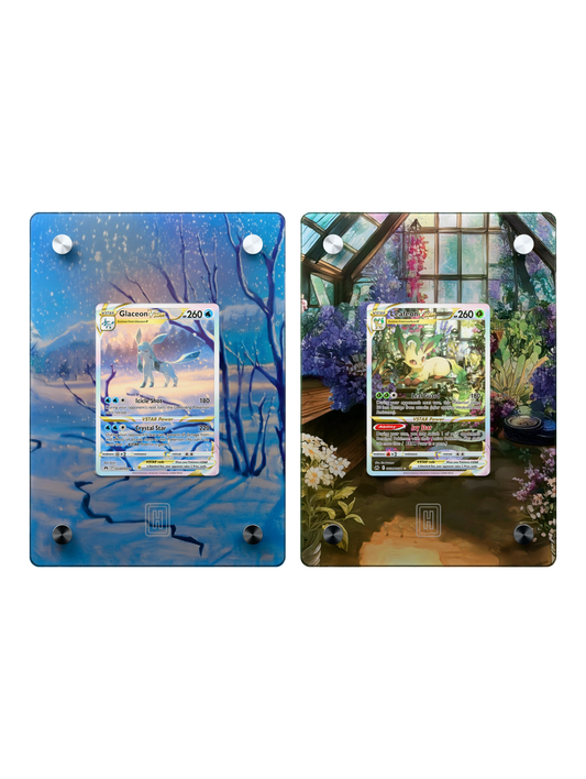The Elemental Duo SlabHub display frame bundle – front view