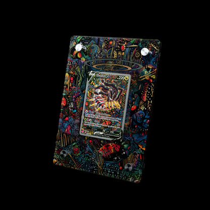 Giratina V SlabHub display frame – three-quarter view