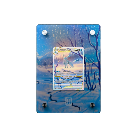 Glaceon VSTAR SlabHub display frame – front view