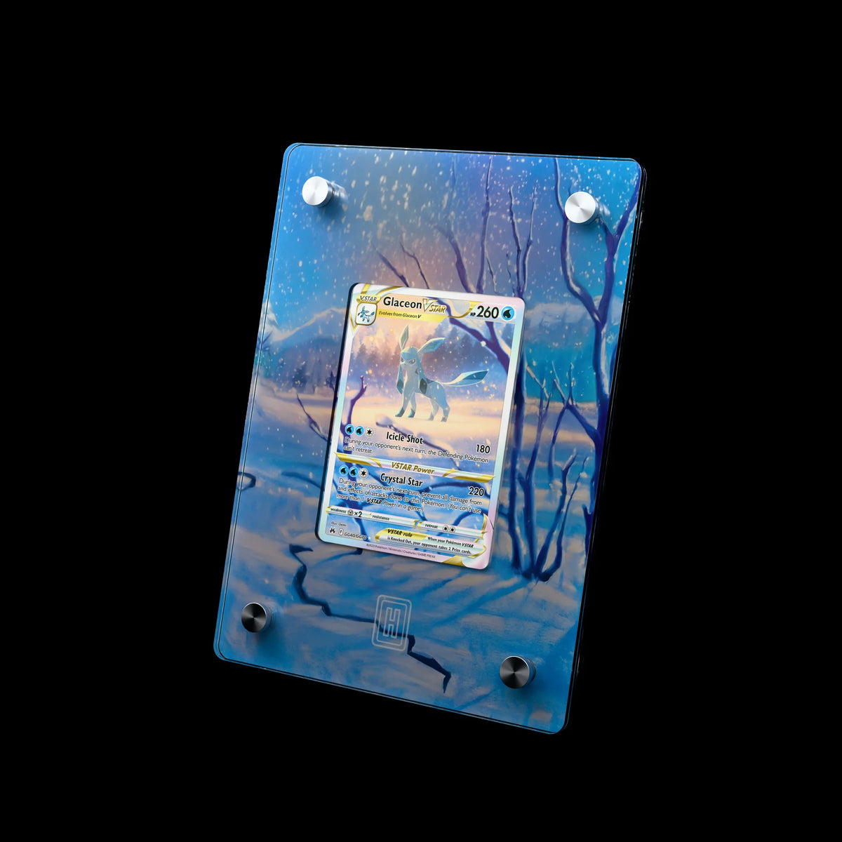 Glaceon VSTAR SlabHub display frame – three-quarter view