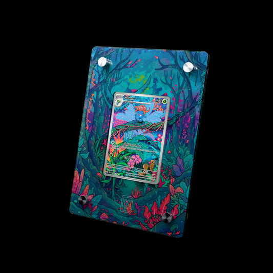 Gloom SlabHub display frame – three-quarter view