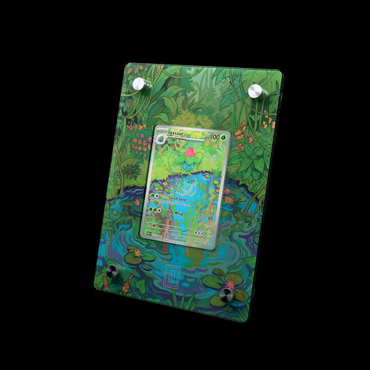 Ivysaur SlabHub display frame – three-quarter view