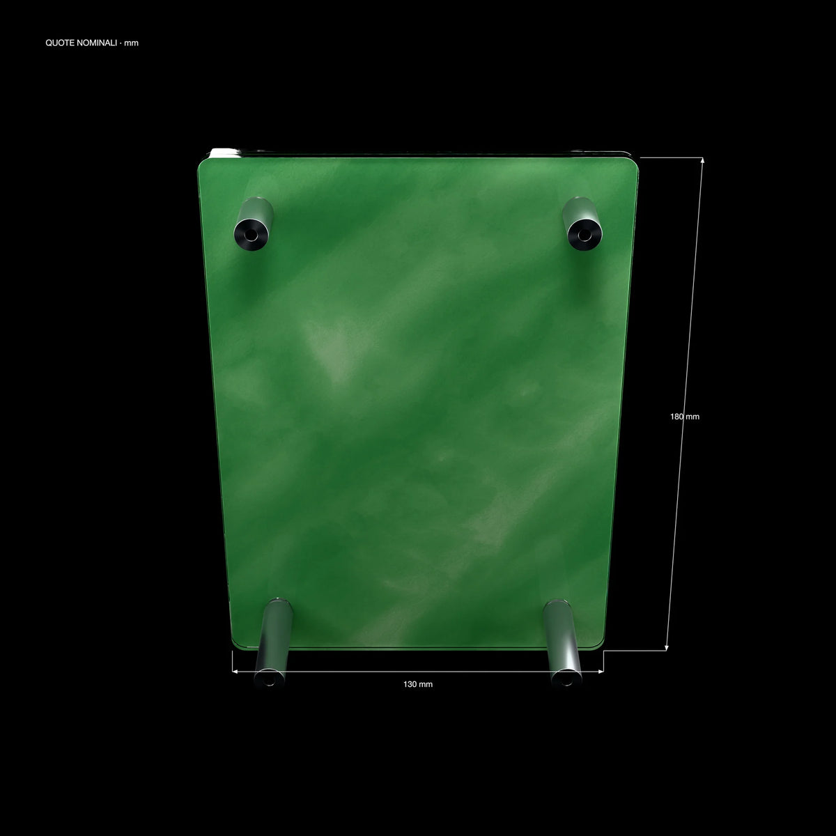 Ivysaur SlabHub display frame – back view