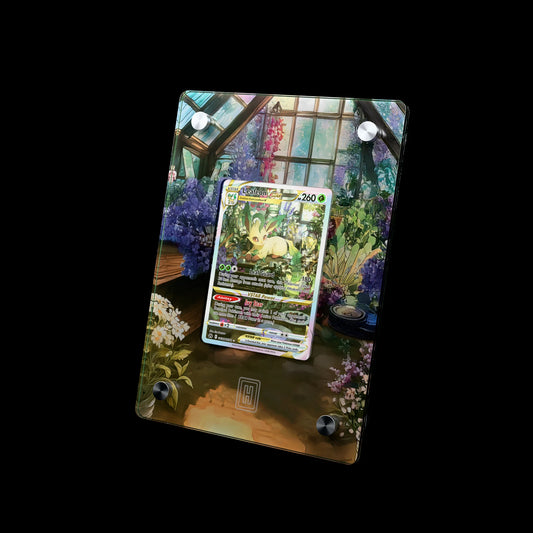Leafeon VSTAR SlabHub display frame – three-quarter view