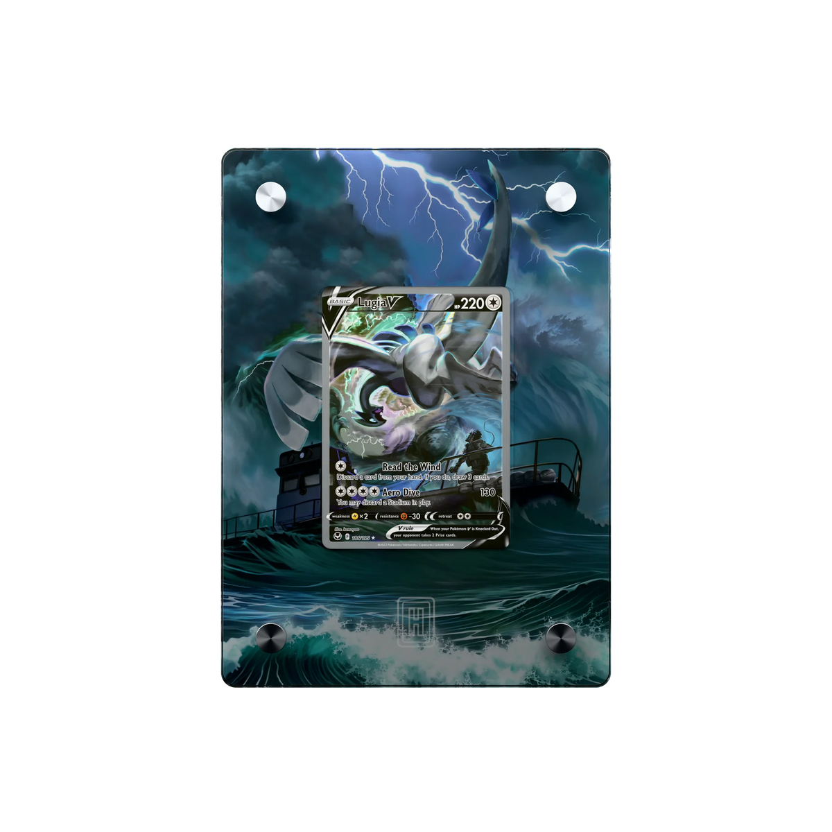 Cornice SlabHub Lugia V – vista frontale
