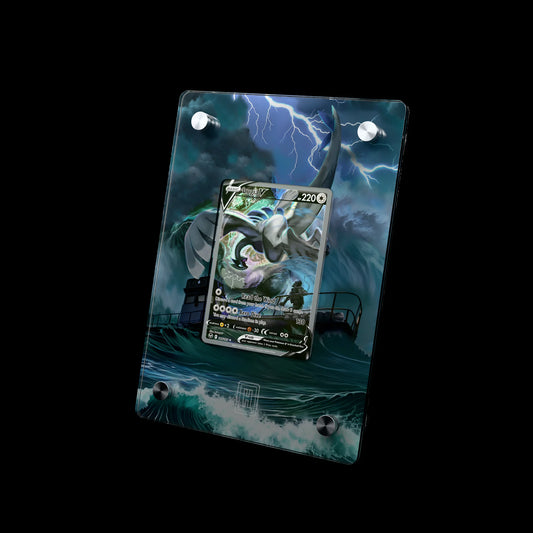 Lugia V SlabHub display frame – three-quarter view
