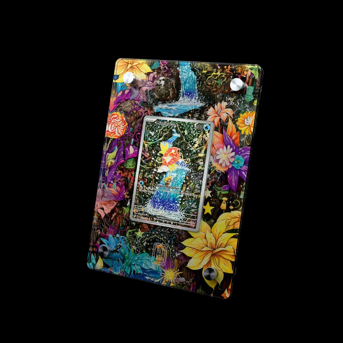 Magikarp SlabHub display frame – three-quarter view