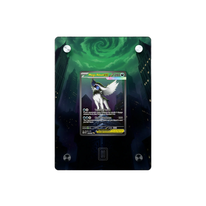 Mega Absol ex SlabHub display frame – front view