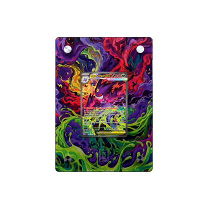 Mega Gengar ex SlabHub display frame – front view