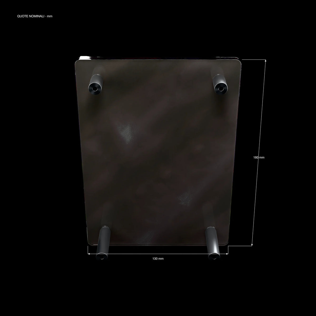 Mega Gengar ex SlabHub display frame – back view