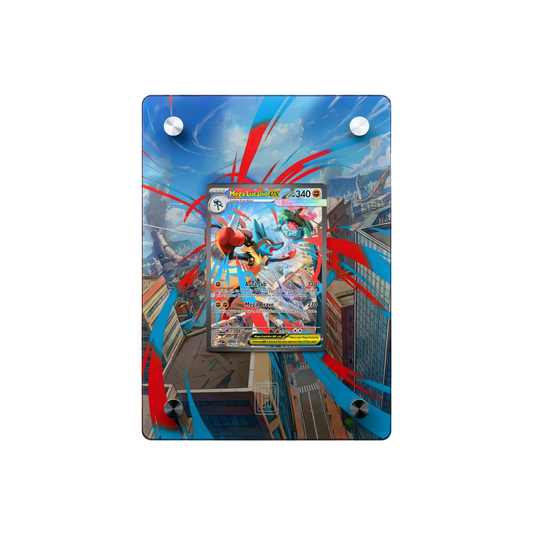 Mega Lucario ex SlabHub display frame – front view