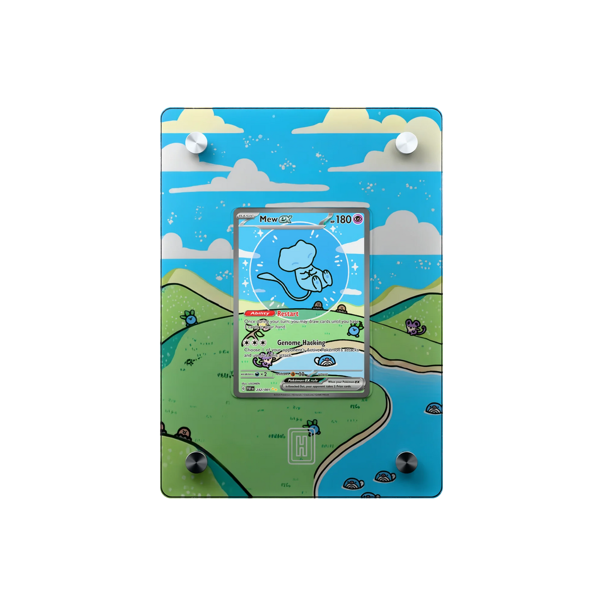 Mew ex SlabHub display frame – front view