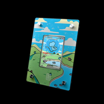 Mew ex SlabHub display frame – three-quarter view
