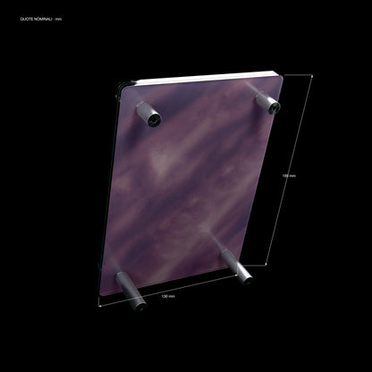 Mew ex SlabHub display frame – back perspective view