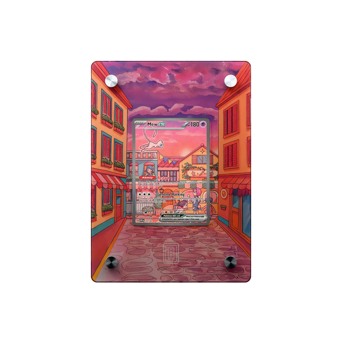 Mew ex SlabHub display frame – front view