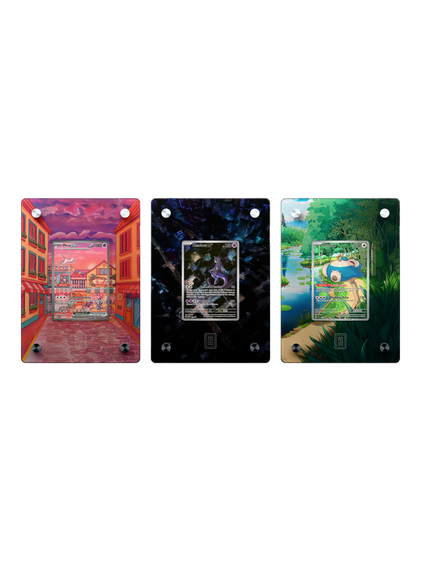 Mew, Mewtwo & Snorlax Trio