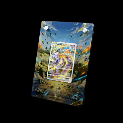Mewtwo VSTAR SlabHub display frame – three-quarter view