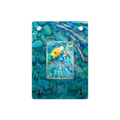 Misty's Psyduck SlabHub display frame – front view